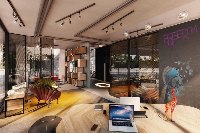 Moxy Pompeii 2 - Lounge / Lobby