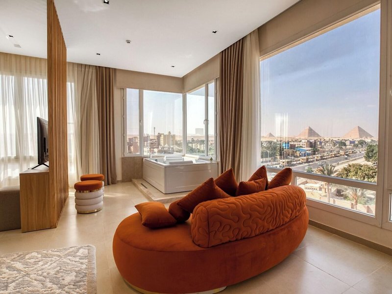 Mazar Pyramids Hotel 19 - Room Example