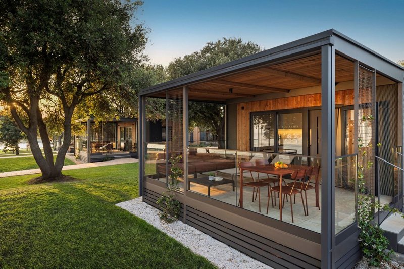 Koversada Covered Naturist Mobile Homes 1