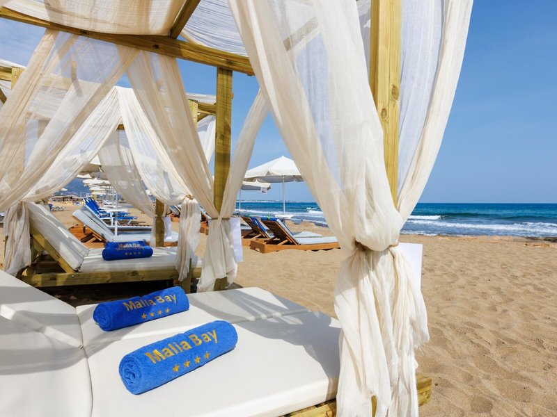 Malia Bay Beach Hotel & Bungalows 6 - Beach