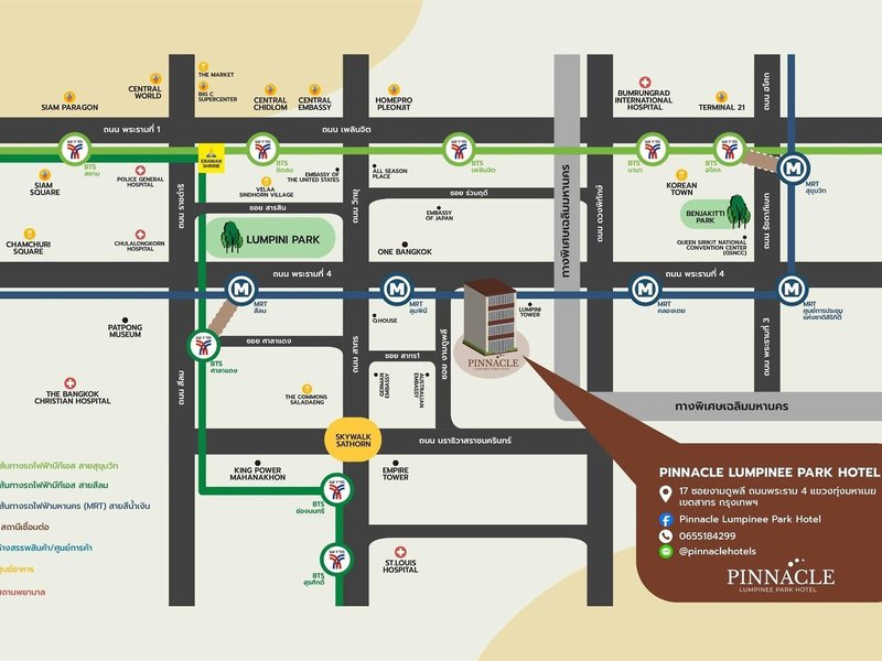 Pinnacle Lumpinee Park Hotel 48