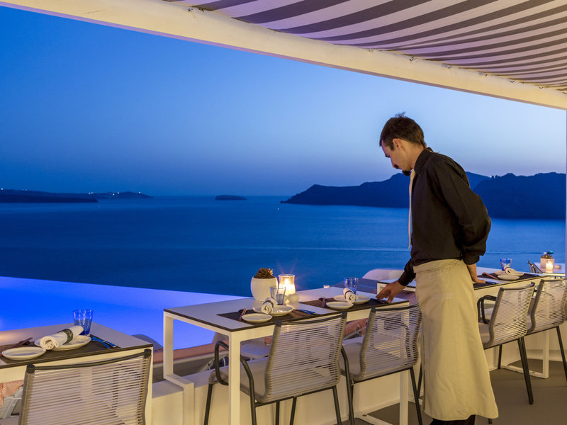 Katikies Hotel 42 - Restaurant