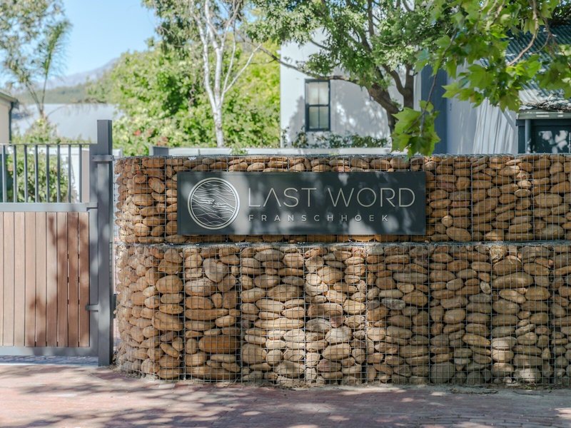 The Last Word Franschhoek