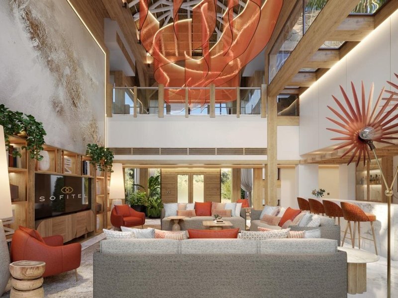 Sofitel Dubai The Palm Luxury Apartments 19 - Lounge / Lobby