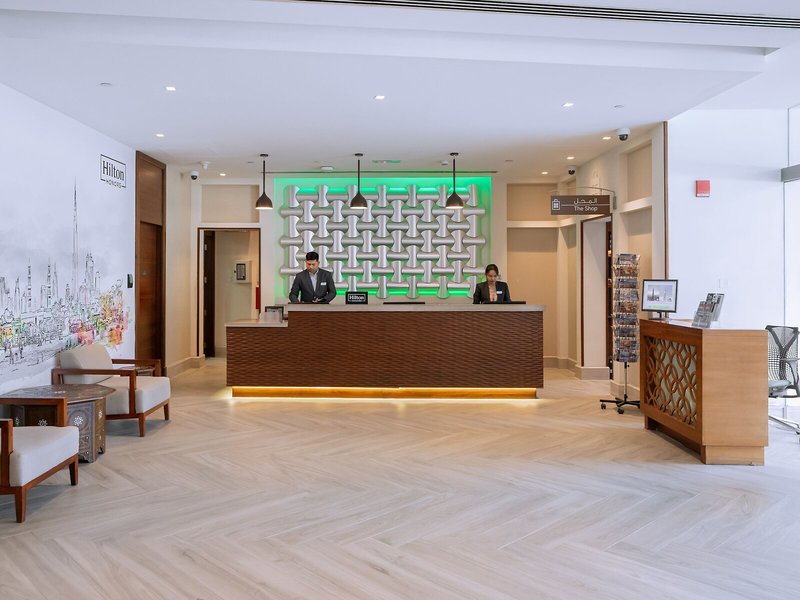 Hilton Garden Inn Dubai Al Muraqabat 9 - Lounge / Lobby