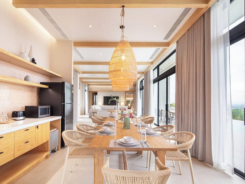 The Private Pool Villas at Civilai Hill Khao Yai 32 - Restaurant