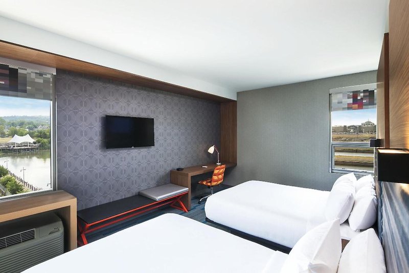 Aloft Syracuse Inner Harbor 2 - Room Example