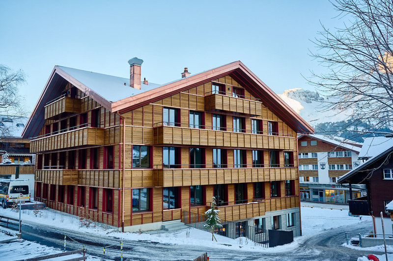 Apart Hotel Adelboden am Dorfplatz 1 - Exterior
