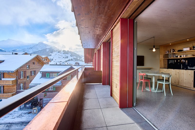 Apart Hotel Adelboden am Dorfplatz 2 - Terrace