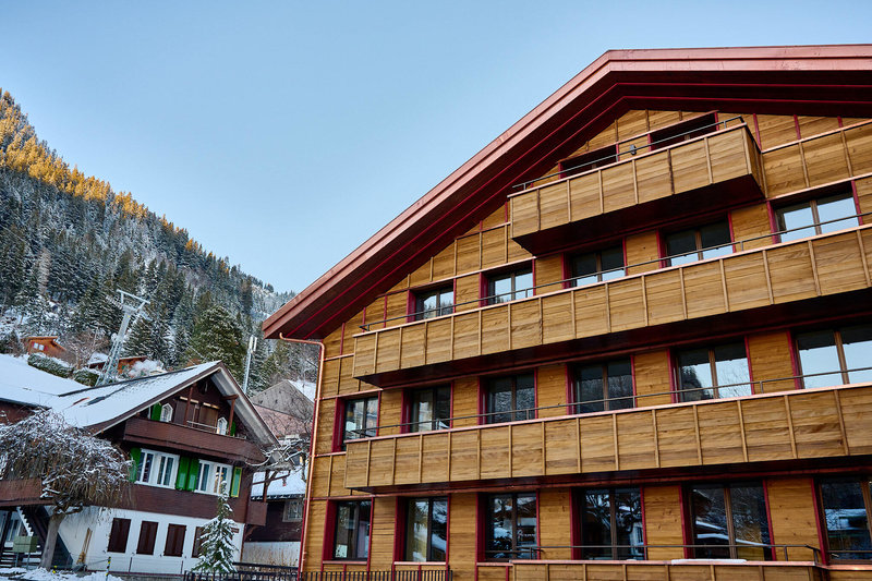 Apart Hotel Adelboden am Dorfplatz 4 - Exterior