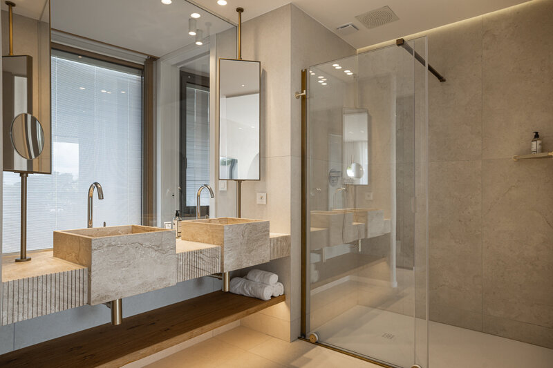Hôtel Cala di Greco 18 - Bathroom Example