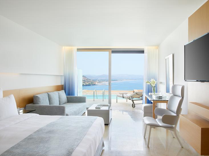 Lindos Blu Luxury Hotel & Suites 10 - Room Example